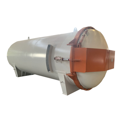 Metodi comuni di riscaldamento includono aria di riscaldamento con tubi elettrici di riscaldamento di gomma vulcanizzazione autoclave