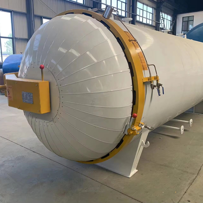 Pressione di rilascio all'interno del serbatoio miniera rulli vulcanizzazione serbatoio gomma atletica pista vulcanizzazione autoclave