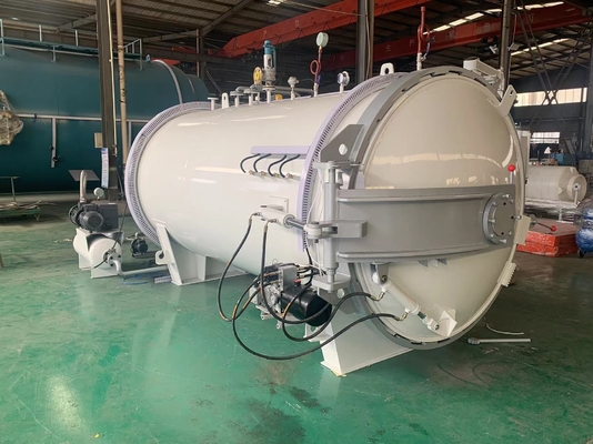 Mini autoclave composito Autoclave per autoclave a cura di materiali compositi Fibra di carbonio ad alta pressione 0,88 Mpa