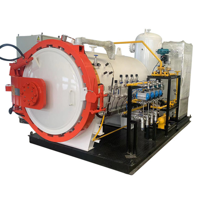 Materiale in fibra di vetro a cura ad alta temperatura Fittings di fogli di fibra di carbonio Mini autoclave composito