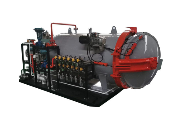 Macchine per autoclave industriali composite Macchine per autoclave di grandi dimensioni Prodotti di gomma vulcanizzata Macchine per autoclave