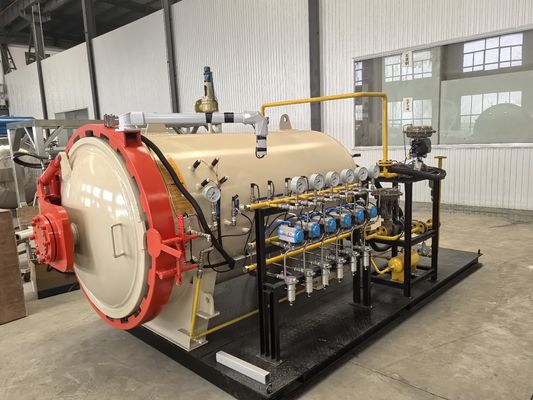 Autoclave piccolo completamente automatico personalizzato per parti di automobili come cofano, tetto, parafango, autoclave composito in carbonio