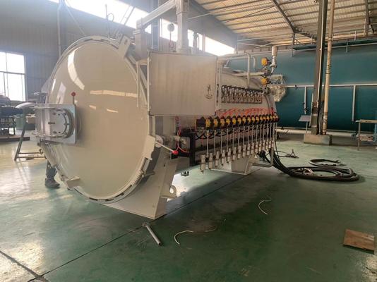 Autoclave industriale orizzontale in acciaio Autoclave industriale per carbonio Utilizzato in un'ampia gamma di applicazioni nel settore dell'elettronica