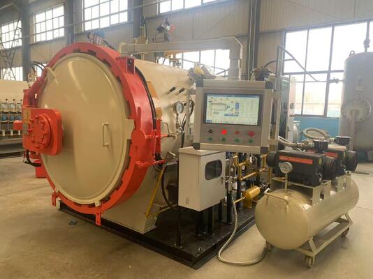 Processo di impregnazione mediante autoclave impianto di trattamento di pali di legno materiale in fibra di vetro per parti di auto epossidiche