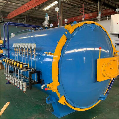 Autoclave automobilistica certificata ISO CE per batterie a nuova energia