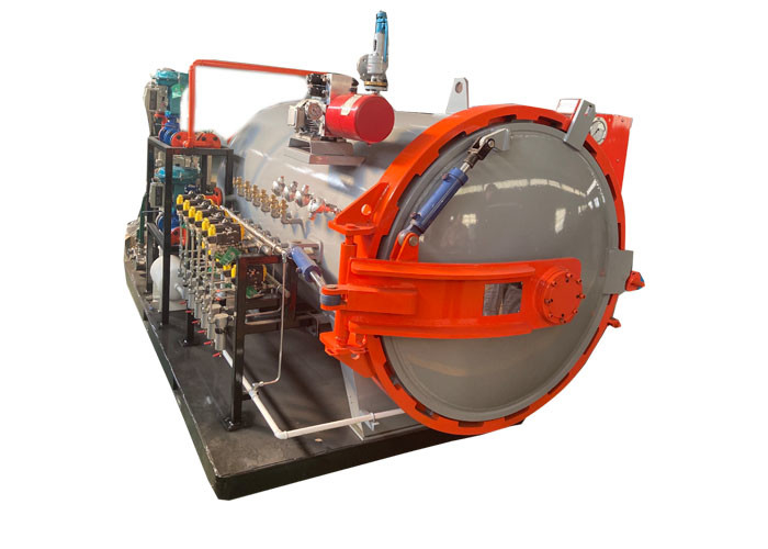raffreddamento a aria di trattamento di gomma dell'autoclave di 0.85Mpa 380V per produzione della larga scala
