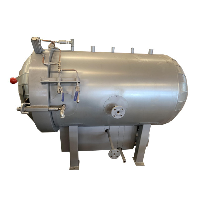 Pressione di rilascio automatico all'interno del serbatoio Rubber Roller Canister Vulcanization Autoclave con componenti chiave del motore