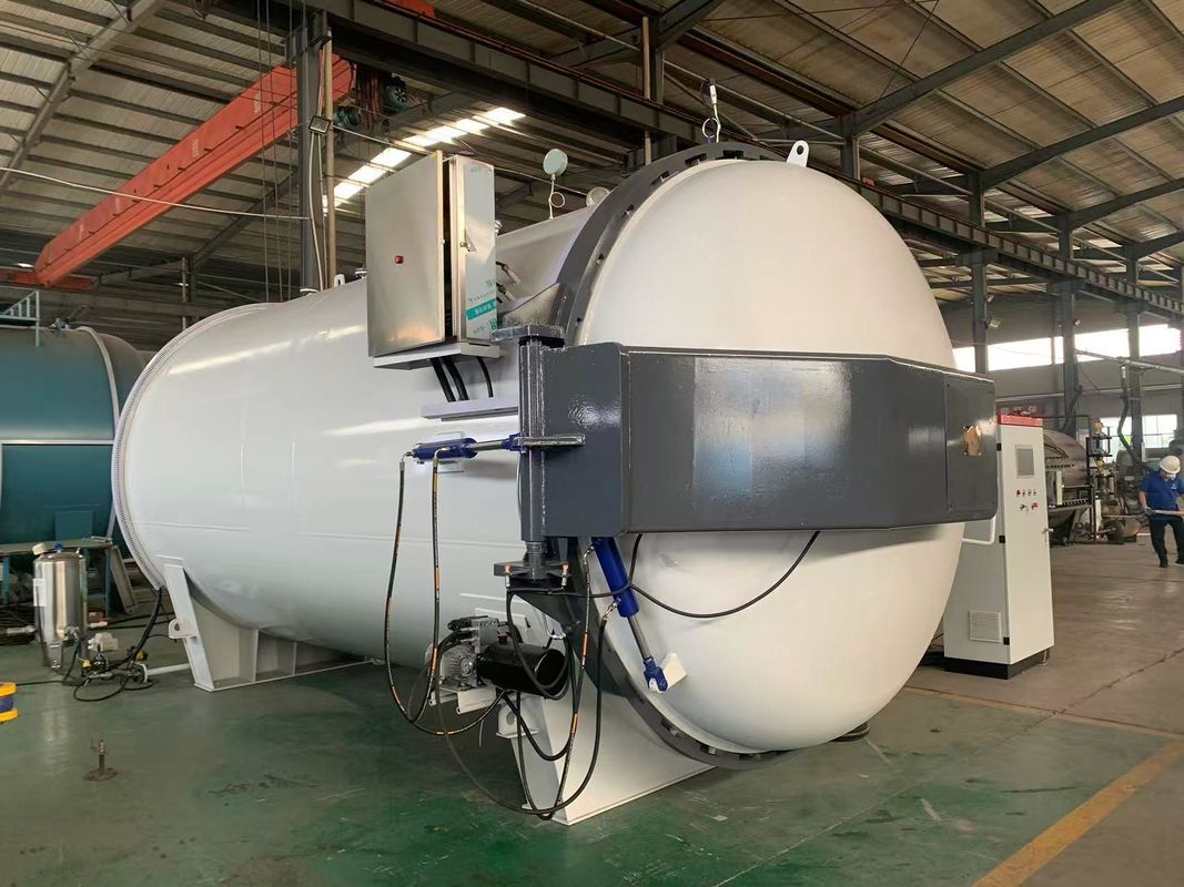 Autoclave industriale a fibra di carbonio per l'industria aerospaziale, parti di auto, come il motore di pompe autoclave composite.