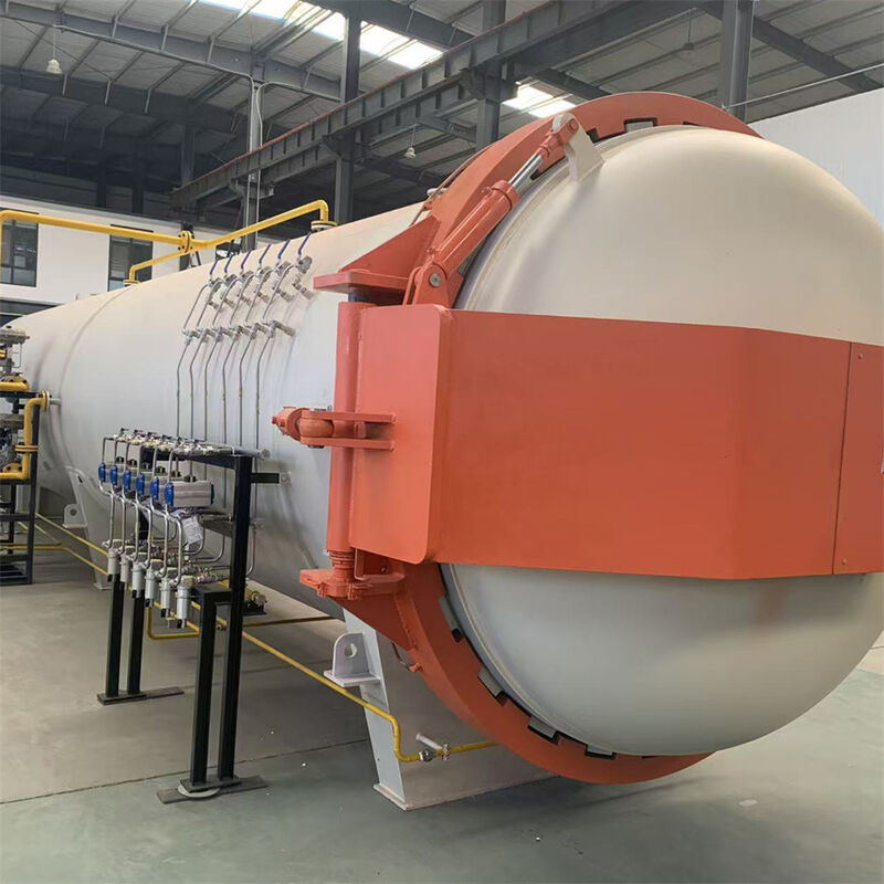 Autoclave di dimensioni personalizzate approvata CE con motore 380V-220V 10Kw-700Kw di potenza facile funzionamento Uniforme distribuzione del calore