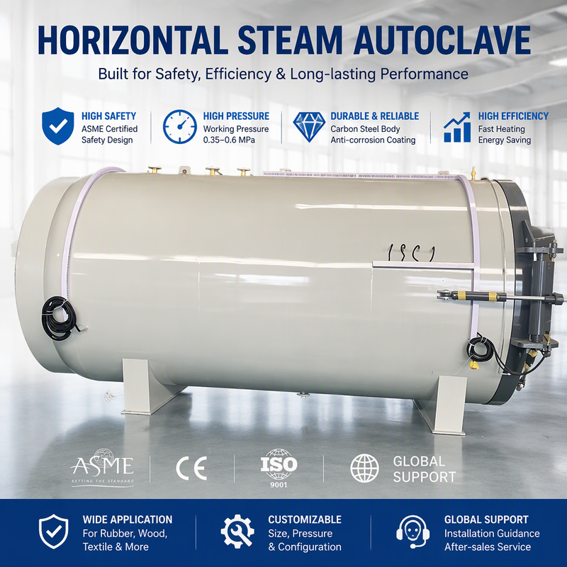Industrial Autoclave for Composite High Pressure Composite Autoclave for Wind Energy Composite Laminates Production