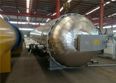 Equipaggiamento di trattamento termico del legno personalizzato di gomma di teak Polay di diametro 1,8 m-2,2 m