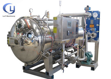 Fase ad alta temperatura 3 50Hz di trasformazione dei prodotti alimentari dell'autoclave della macchina dello sterilizzatore dell'alimento