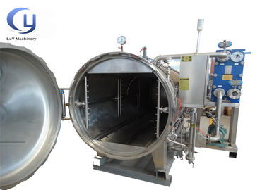Autoclave industriale della macchina dello sterilizzatore dell'alimento/macchina ad alta pressione di sterilizzazione