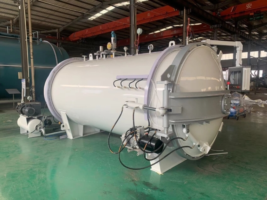 Mini autoclave composito Autoclave per autoclave a cura di materiali compositi Fibra di carbonio ad alta pressione 0,88 Mpa