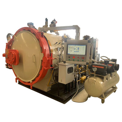 Autoclavi di raffreddamento ad alta temperatura per la produzione di articoli sportivi compositi