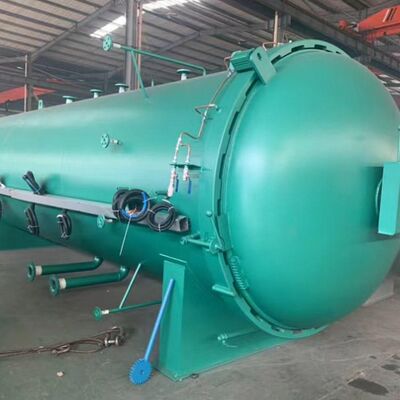 Macchina di riciclaggio di pneumatici cuscinetto risparmio energetico eco-compatibile controllo completo automatico pressione di progettazione 0,6-3,0Mpa serbatoio di vulcanizzazione