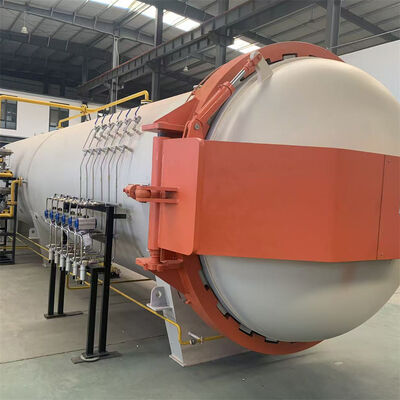 Autoclave di dimensioni personalizzate approvata CE con motore 380V-220V 10Kw-700Kw di potenza facile funzionamento Uniforme distribuzione del calore