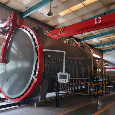 Autoclave orizzontale approvata CE per articoli sportivi