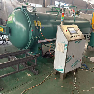 Autoclave di curatura in composito standard globale per le necessità quotidiane Produzione di materiale Facile installare controllo automatico completo