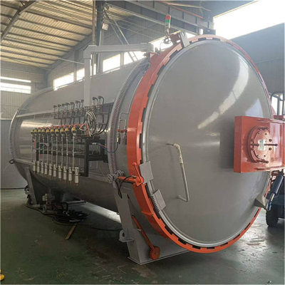 Autoclave composito per fibra di vetro e carbonio, raffreddato ad acqua, forno a riscaldamento elettrico con carrello a vuoto e articoli sportivi