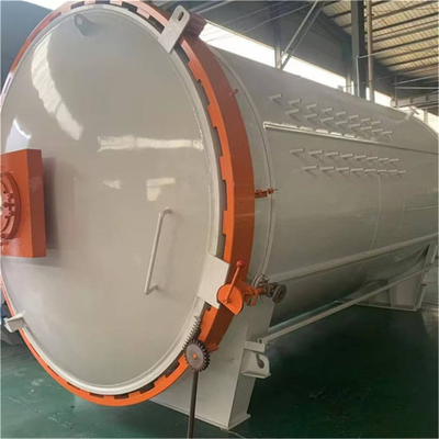 Autoclave Industriale per Polimerizzazione Compositi PLC Touchscreen Alta Uniformità di Temperatura Componenti Automotive