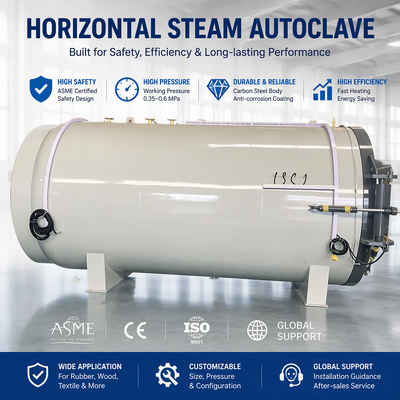 Autoclave industriale per compositi ad alta pressione Autoclave per compositi per energia eolica Produzione di laminati compositi