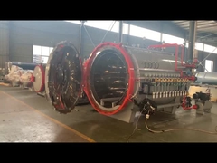 Autoclave in fibra di carbonio composita SS304 3 fasi di controllo PLC di elaborazione efficiente